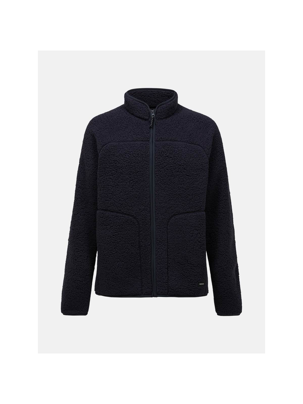 Bluza męska PEAK PERFORMANCE Wildrush Pile Jacket czarna