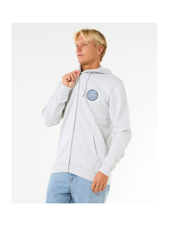 Bluza RIP CURL Wettie Passage Icon Zip Thru biała
