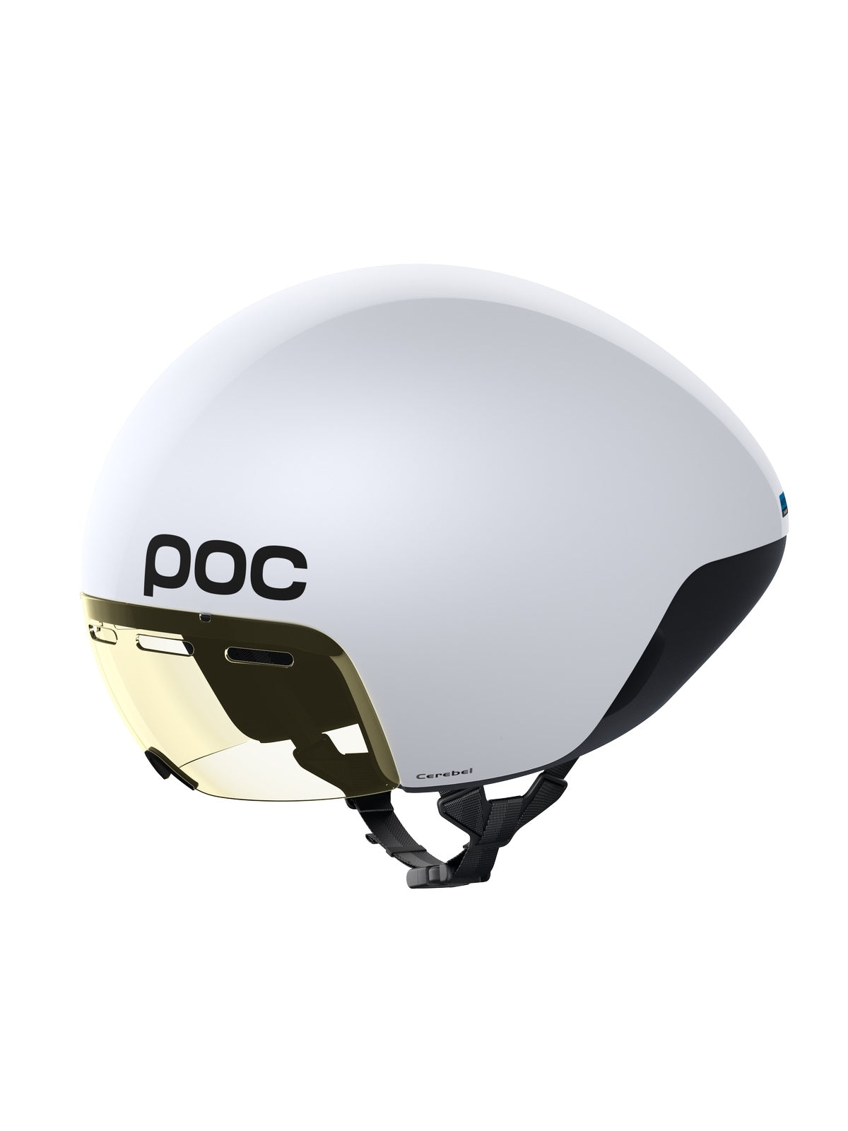 Kask rowerowy POC CEREBEL - biały - M - Adventure Sports