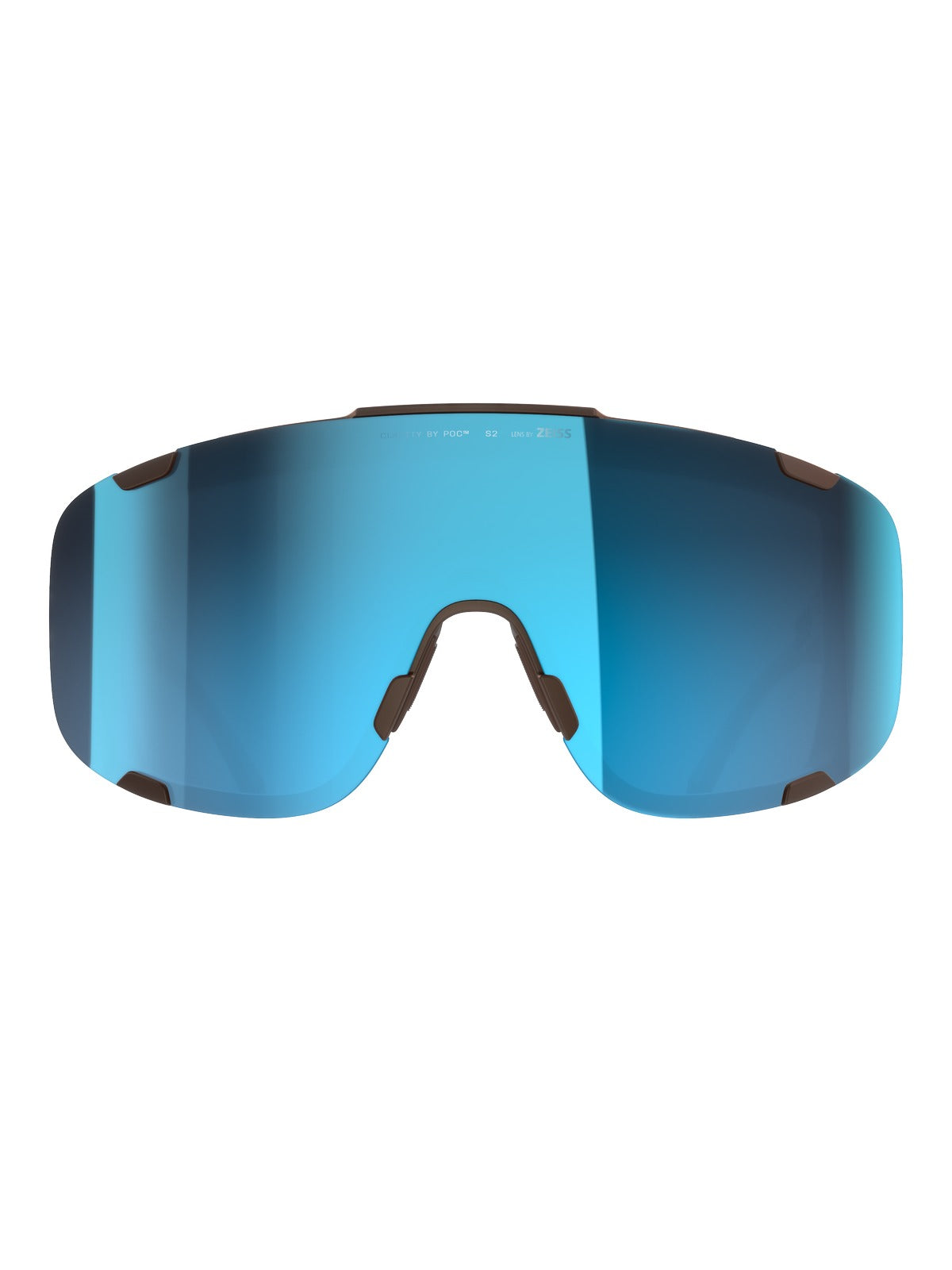 Okulary rowerowe POC Devour brązowe - Clarity Universal/Partly Sunny Turquoise cat.2