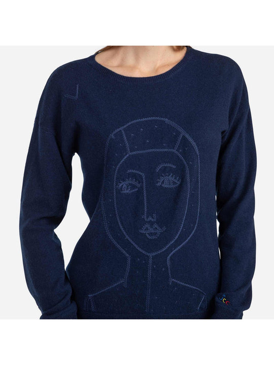 Sweter Rossignol W Jcc Lina Pull niebieski - Adventure Sports
