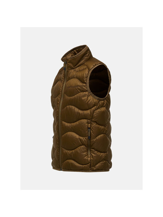 Kamizelka puchowa juniorska PEAK PERFORMANCE Helium Down Vest brązowa
