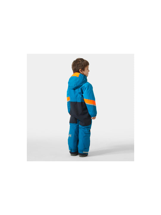 Kombinezon dziecięcy HELLY HANSEN K Rider 3.0 Ins Suit kolor niebieski
