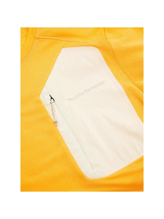 Bluza PEAK PERFORMANCE M Freelight Polartec Grid Crew pomarańczowy - Adventure Sports
