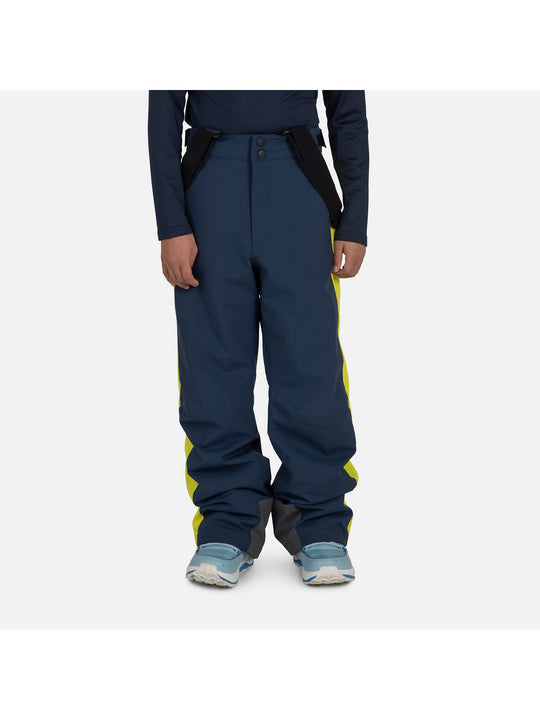 Spodnie narciarskie chłopięce Rossignol Boy Velika Suspenders Pant granatowy - Adventure Sports

