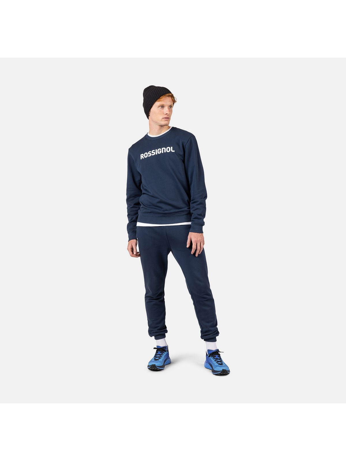 Bluza męska ROSSIGNOL PRARION CN SWEATSHIRT granatowa