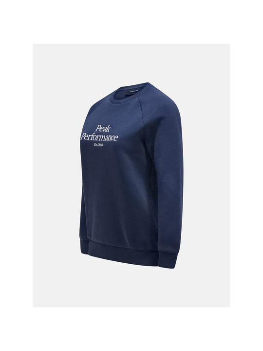 Bluza Peak Performance W Original Crew niebieski - Adventure Sports
