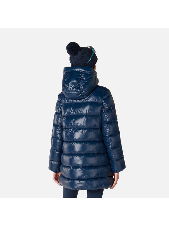 Kurtka zimowa Rossignol damska W Shiny Parka granatowy - Adventure Sports

