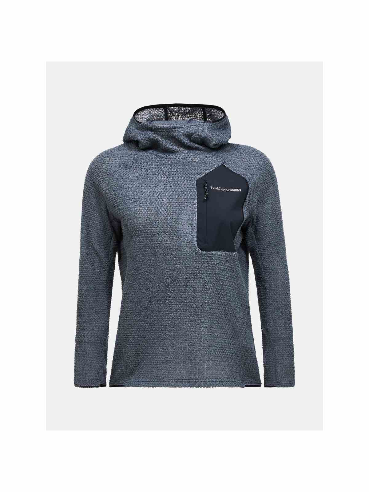 adventuresports bluza-peak-performance-w-freelight-polartec-alpha-hood-g80439010-g66 front