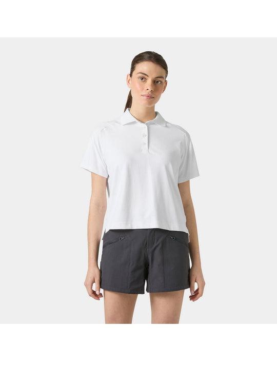 Koszulka damska HELLY HANSEN W Hp Salina Polo biała
