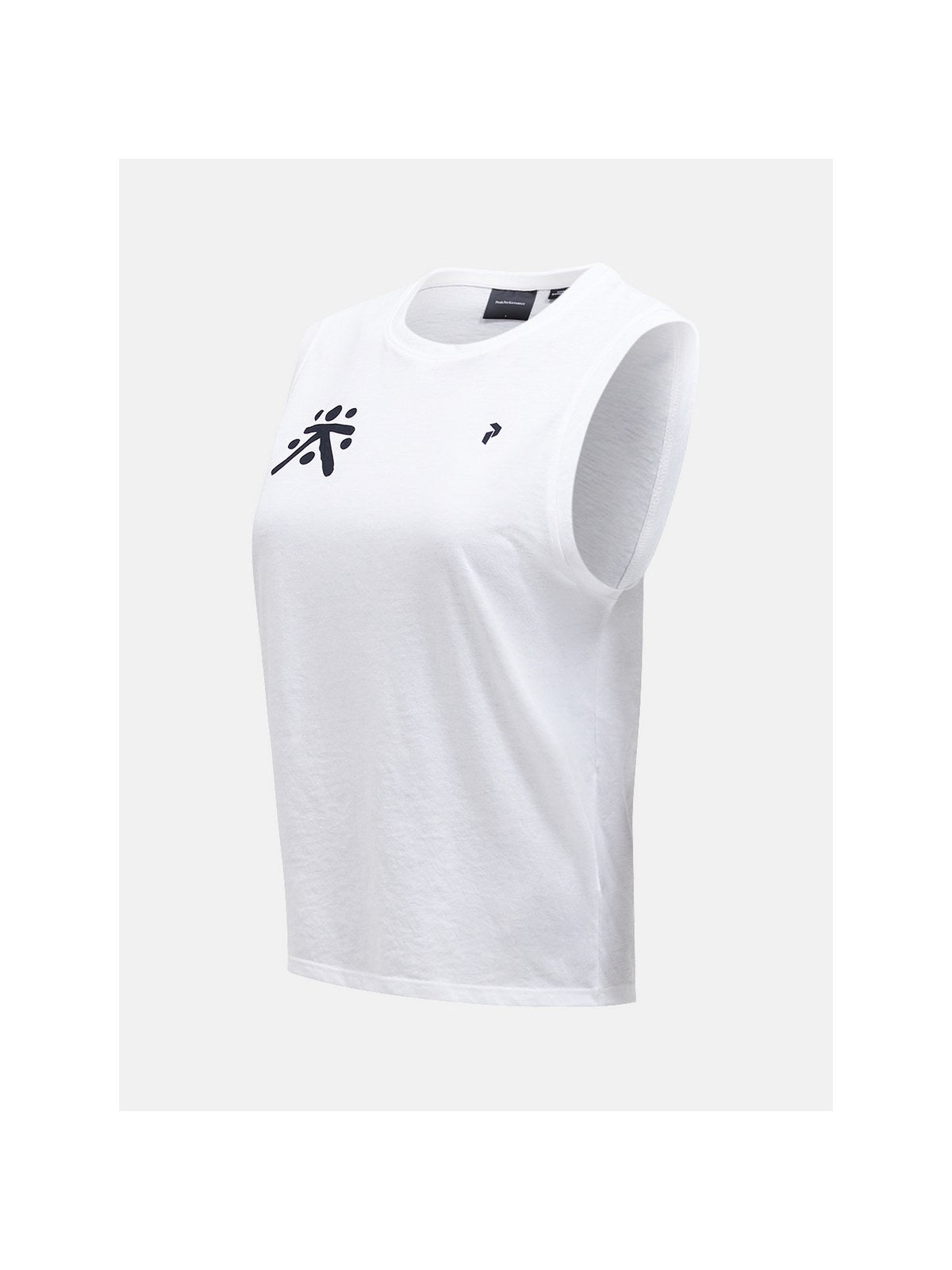 Koszulka PEAK PERFORMANCE Explore Graphic Sleeveless Women biały - Adventure Sports