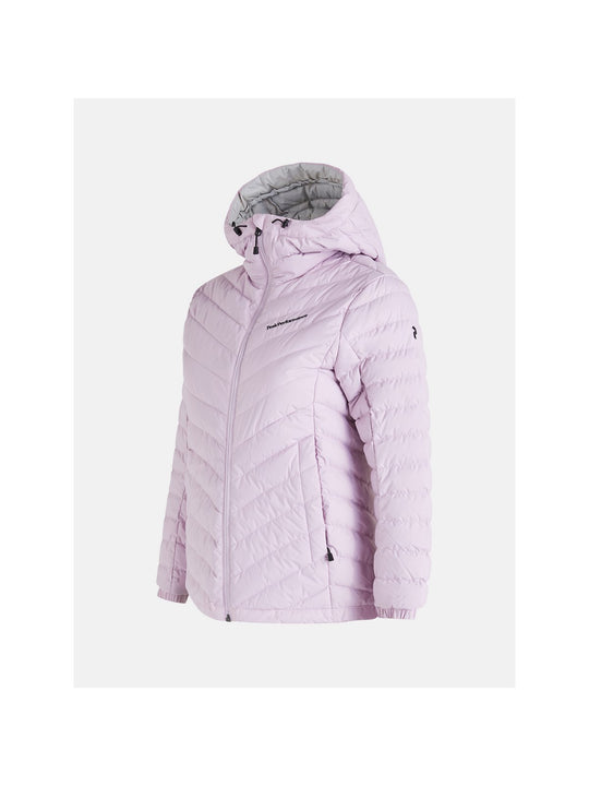 Kurtka puchowa Peak Performance W Frost Down Hood Jacket zielony - Adventure Sports
