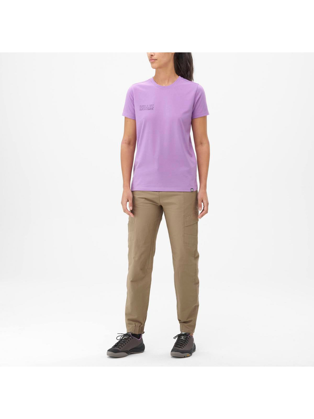 Koszulka damska MILLET W Millet Ts Ss Fioletowy - Adventure Sports