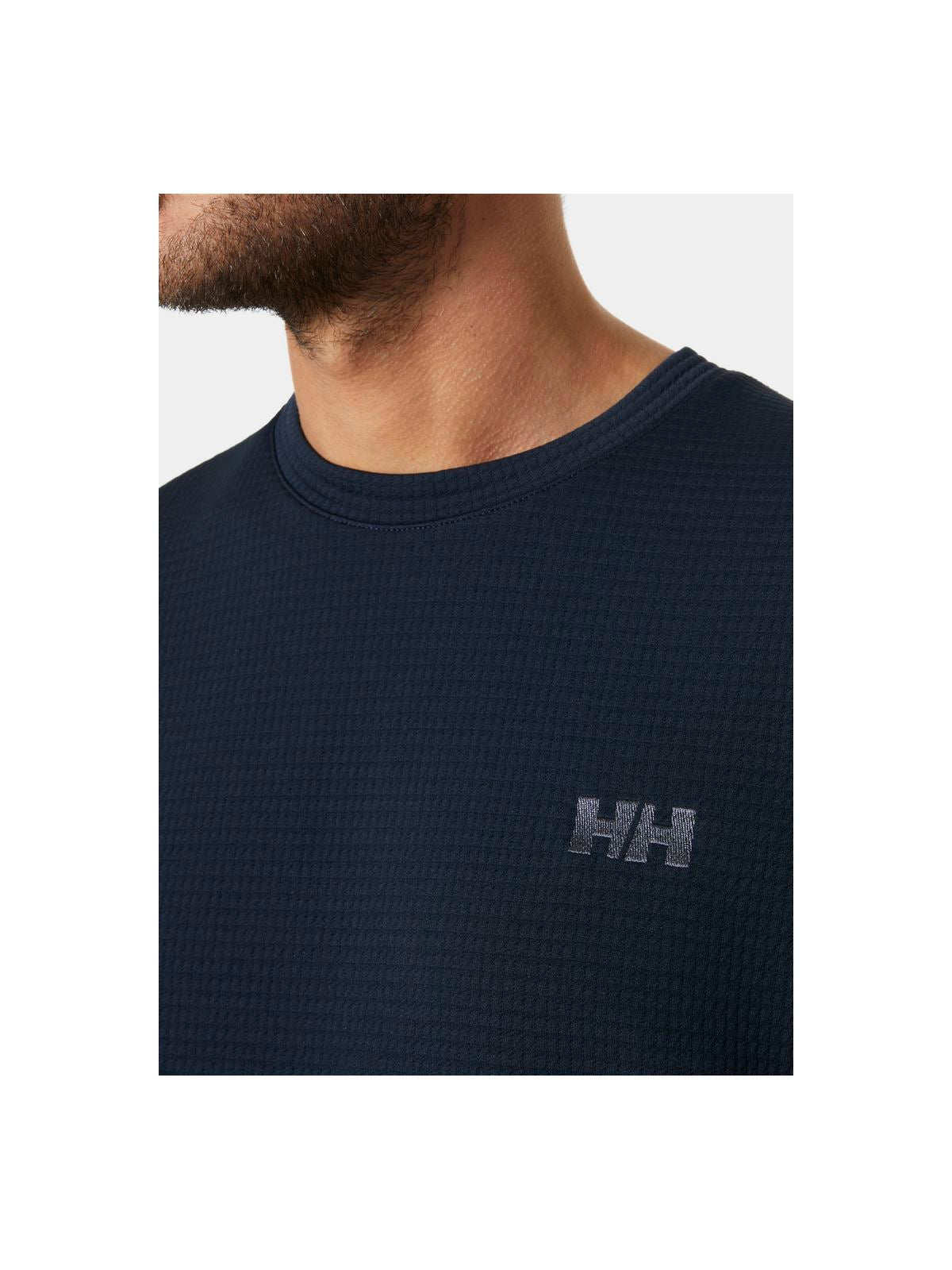 Bluza męska HELLY HANSEN Evolved Air Crewneck Midlayer granatowy - Adventure Sports