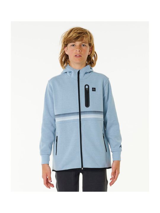 Bluza chłopięca RIP CURL Anti Series Departed Zip -Boy niebieski - Adventure Sports
