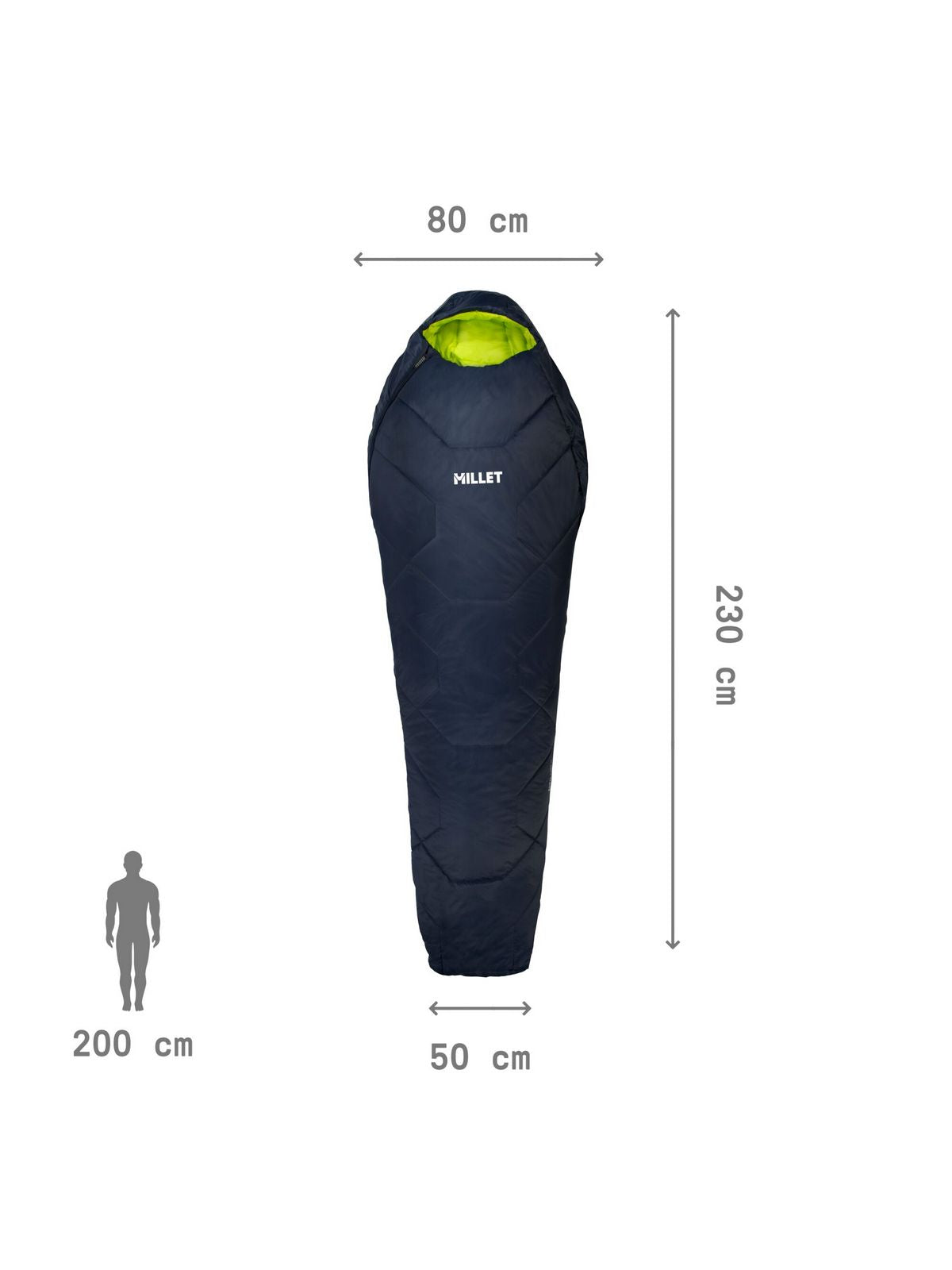 Śpiwór MILLET Baikal 1100 Long granatowy