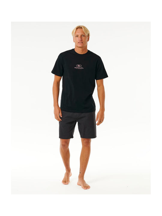 Koszulka RIP CURL Pill Icon Tee czarny - Adventure Sports
