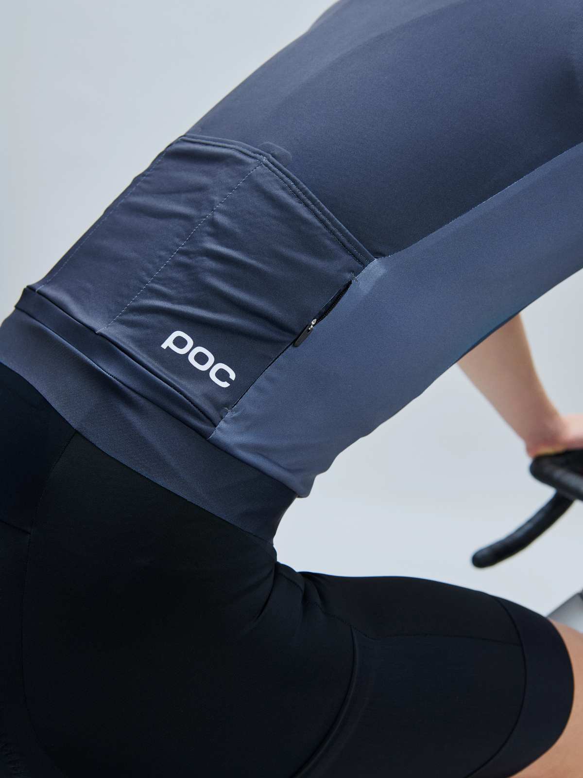 Koszulka rowerowa POC M's Cadence Jersey granatowy