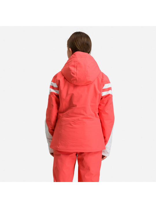 Kurtka narciarska ROSSIGNOL Girl Ski Jkt pomarańczowy - Adventure Sports
