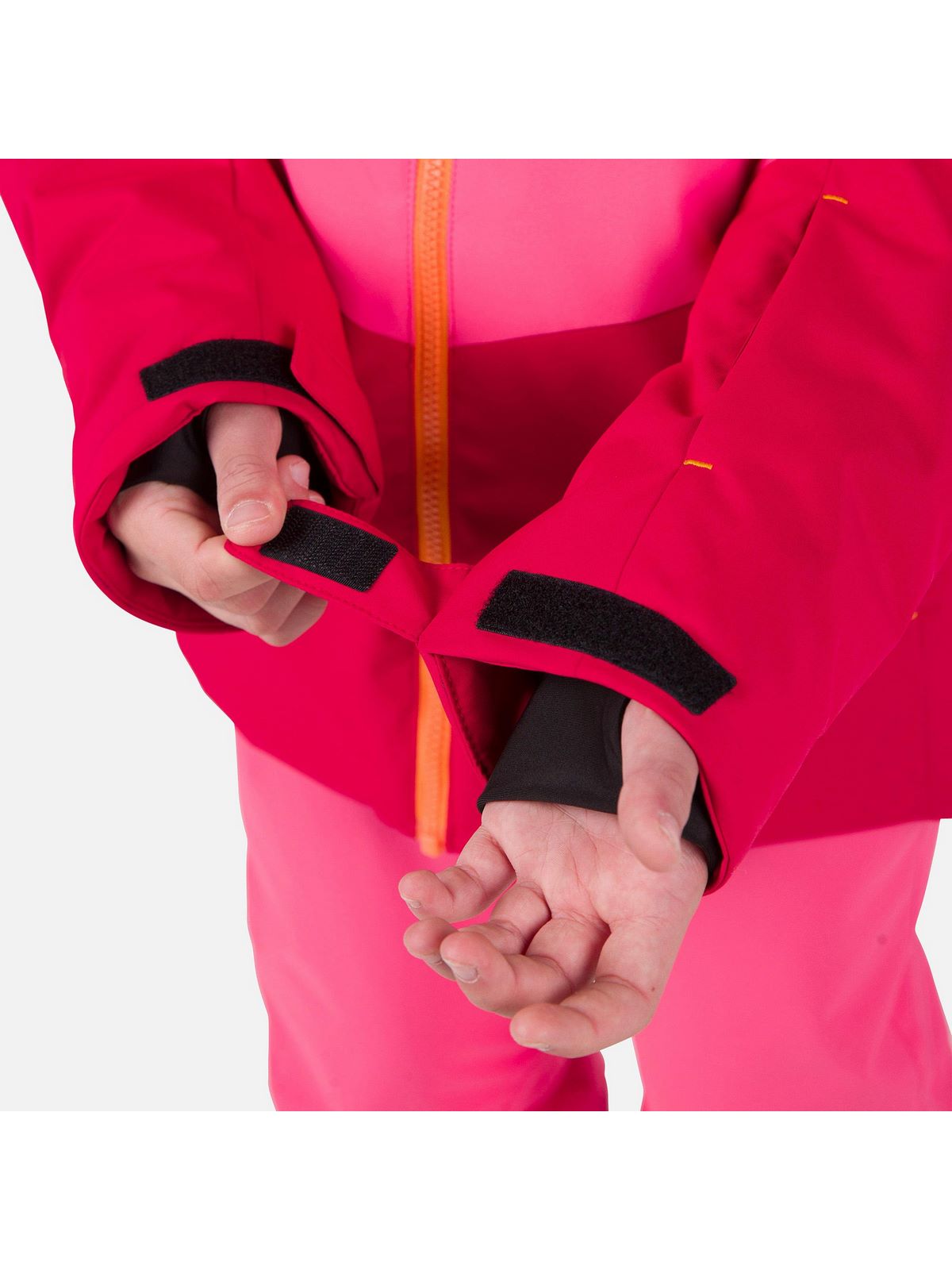Kurtka narciarska dziecięca Rossignol Jr Wispile Jkt czerwony - Adventure Sports