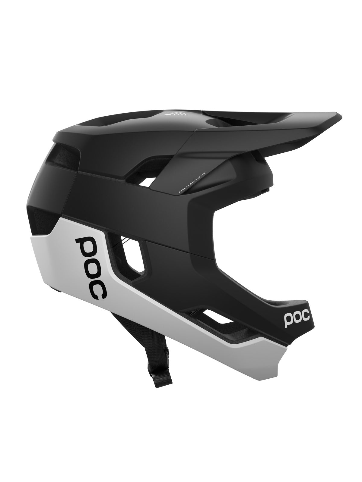 Kask rowerowy POC Otocon Race Mips czarno biały