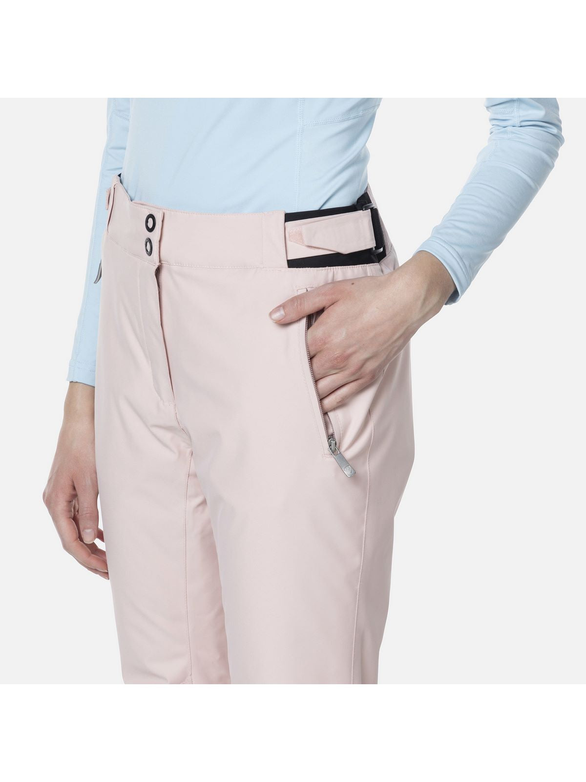 Spodnie narciarskie damskie Rossignol W Ski Pant jasny róż - Adventure Sports