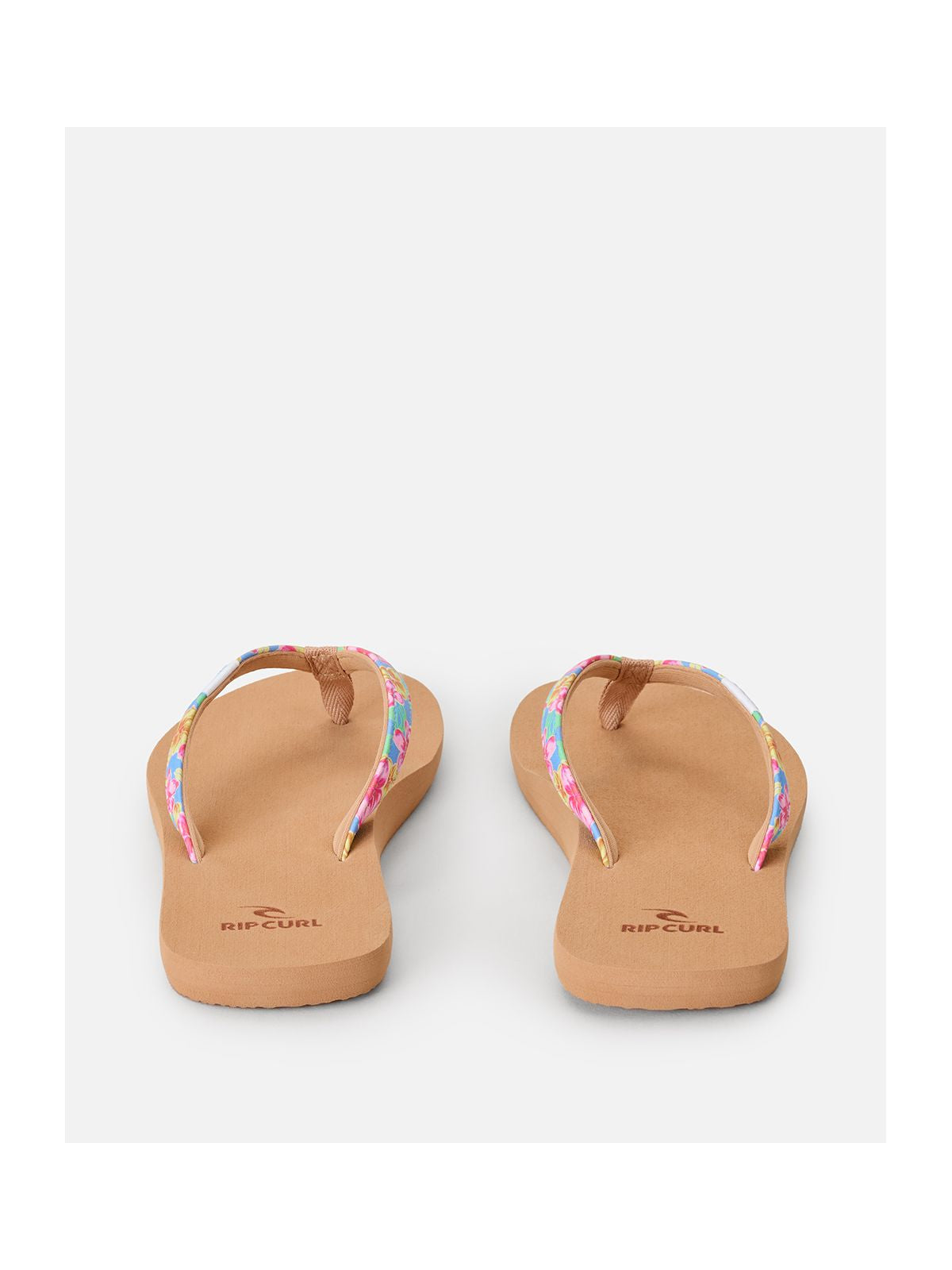 Japonki damskie RIP CURL Freedom Bloom Open Toe brązowe