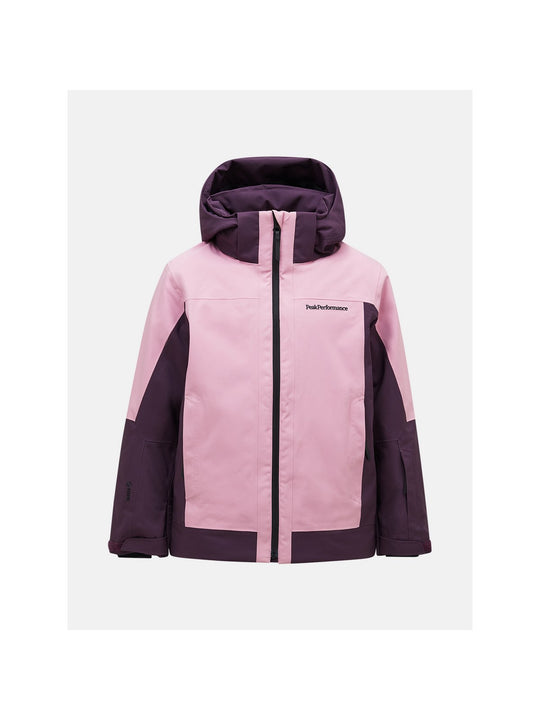 Dziecięca Kurtka narciarska Peak Performance Jr Rider Tech Insulated J brązowa - Adventure Sports
