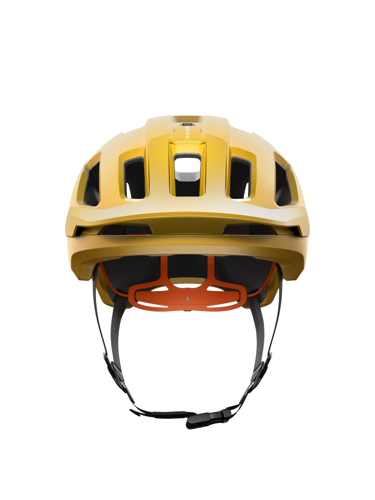 Kask rowerowy POC Axion Race MIPS brązowo czarny - Adventure Sports
