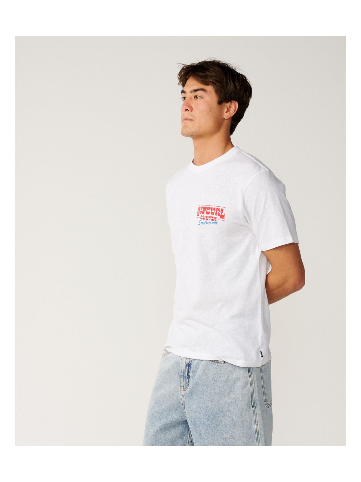 Koszulka męska RIP CURL Shaper Address Tee Update biała