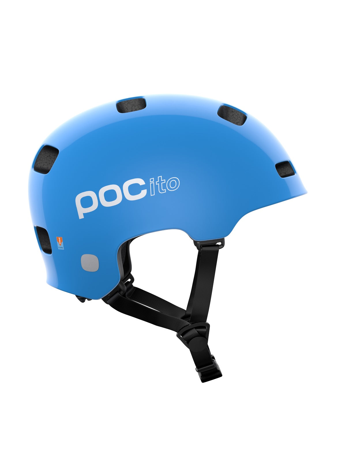 Kask juniorski rowerowy POCITO CRANE MIPS - niebieski - Adventure Sports