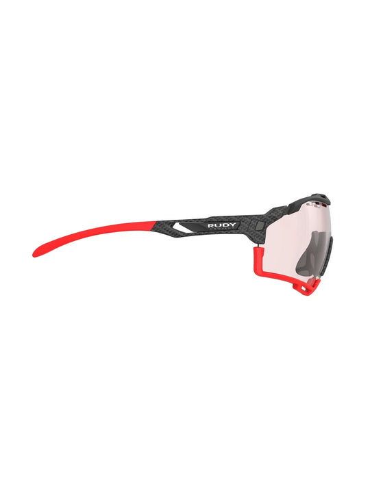 Okulary rowerowe RUDY PROJECT CUTLINE - czerwony/czarny | ImpactX 2 Red fotochrom Cat 1-3 - ONE SIZE - Adventure Sports
