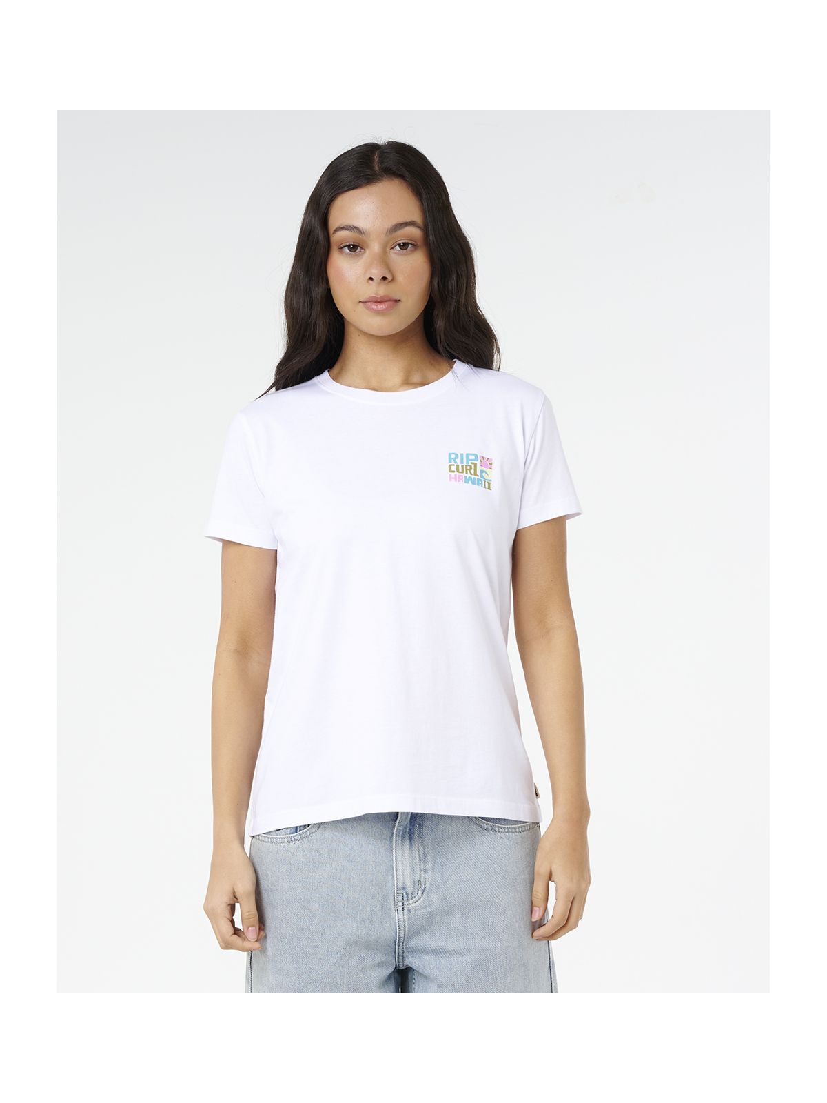 Koszulka damska RIP CURL Catalina Island Standard Tee biała