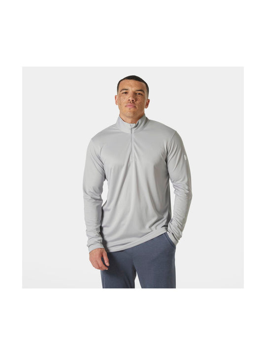 Bielizna termiczna męska HELLY HANSEN HH TECH 1/2 ZIP 2.0 szara
