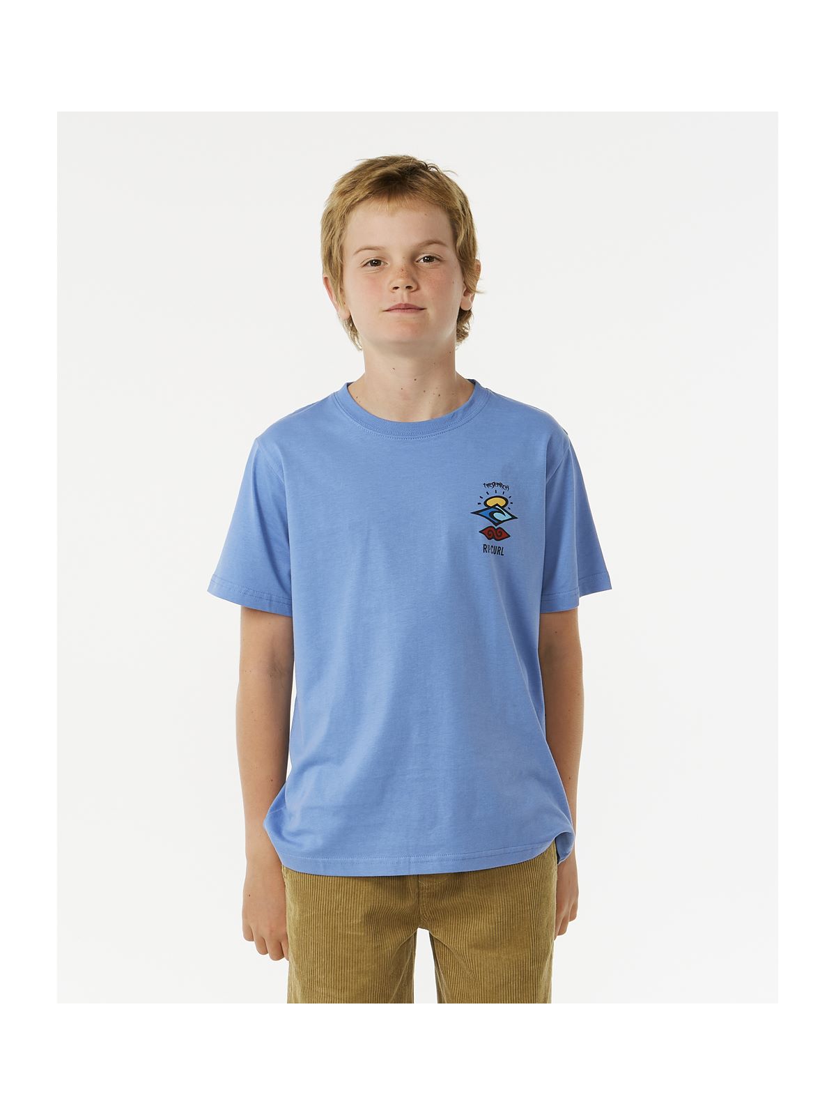 Koszulka RIP CURL Search Icon Tee Boy niebieski - Adventure Sports