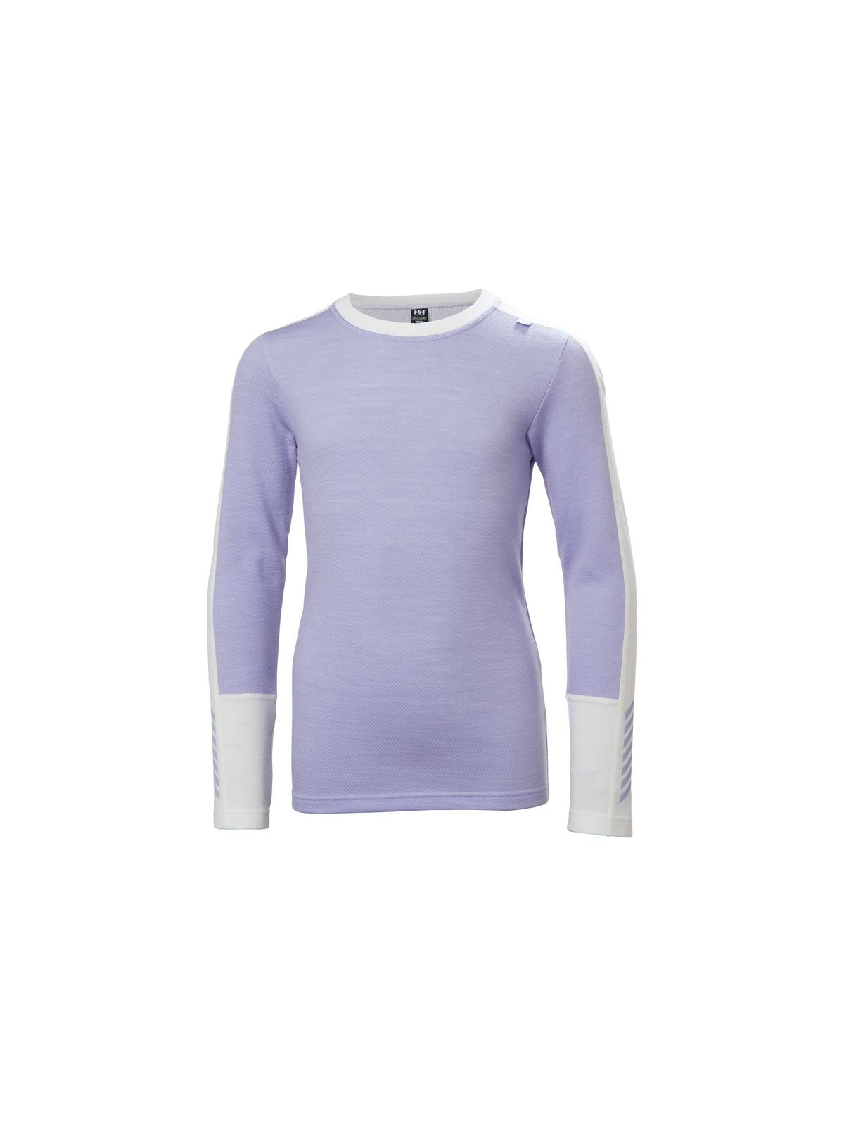 Bielizna dziecięca HELLY HANSEN Jr Lifa Merino Midweight Set kolor fioletowy