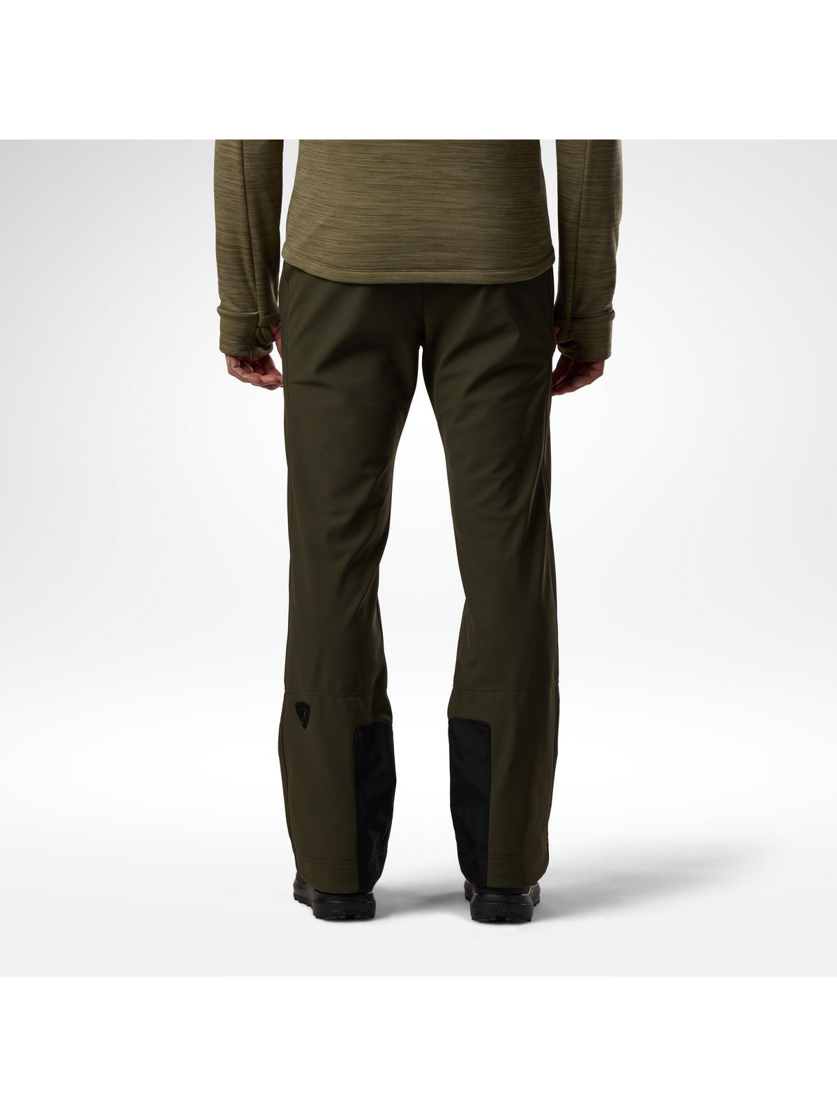 Spodnie narciarskie męskie ROSSIGNOL M Resort Softshell Pant zielone