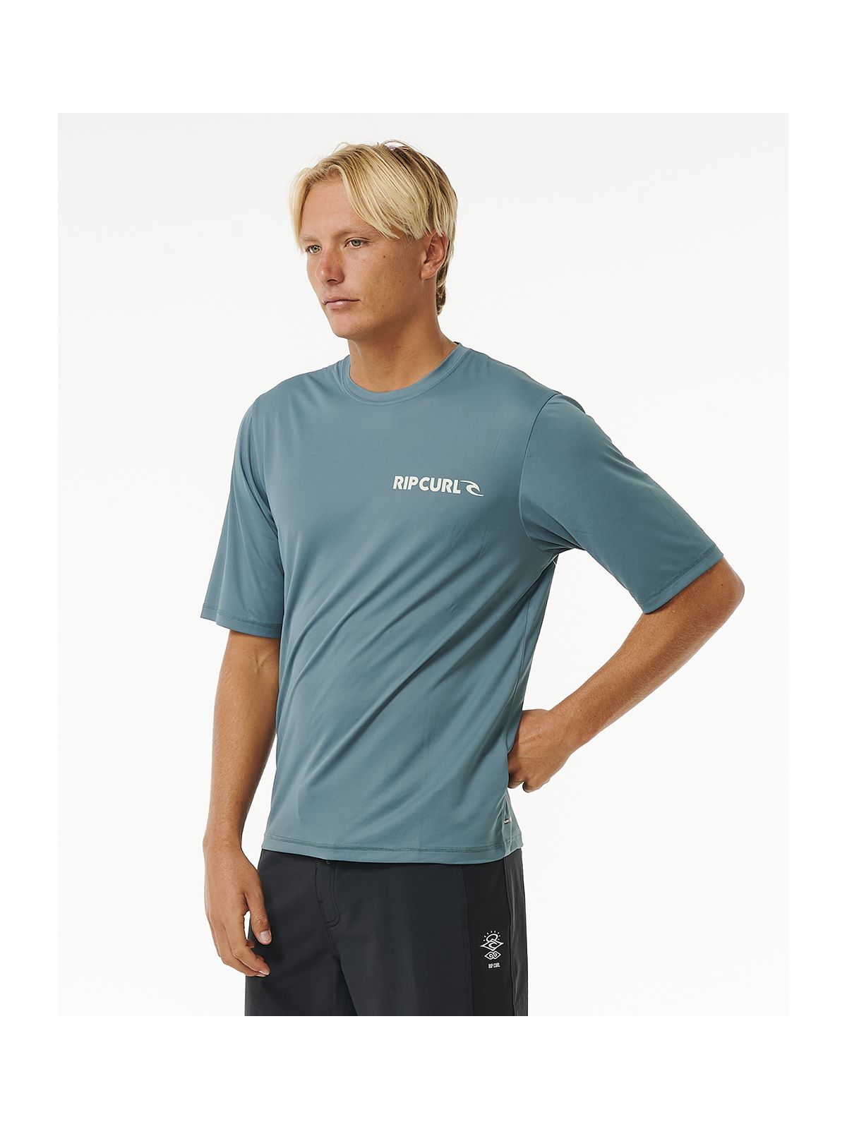 Lycra RIP CURL Icons Surflite Upf S/S niebieski - Adventure Sports