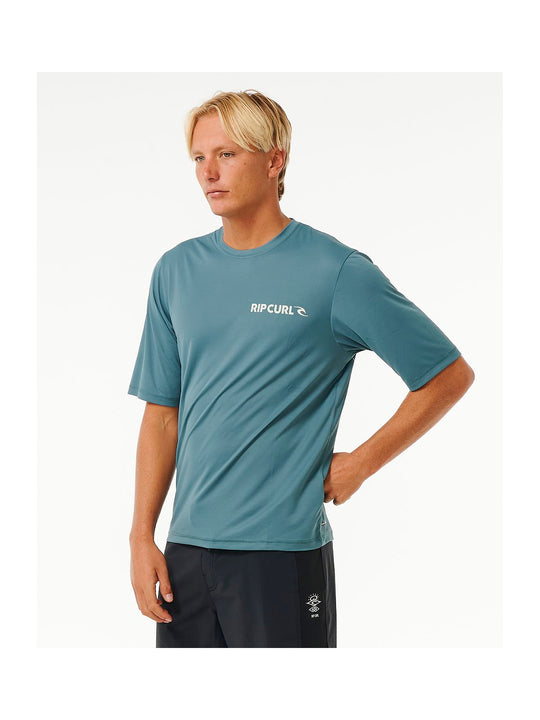 Lycra RIP CURL Icons Surflite Upf S/S niebieski - Adventure Sports
