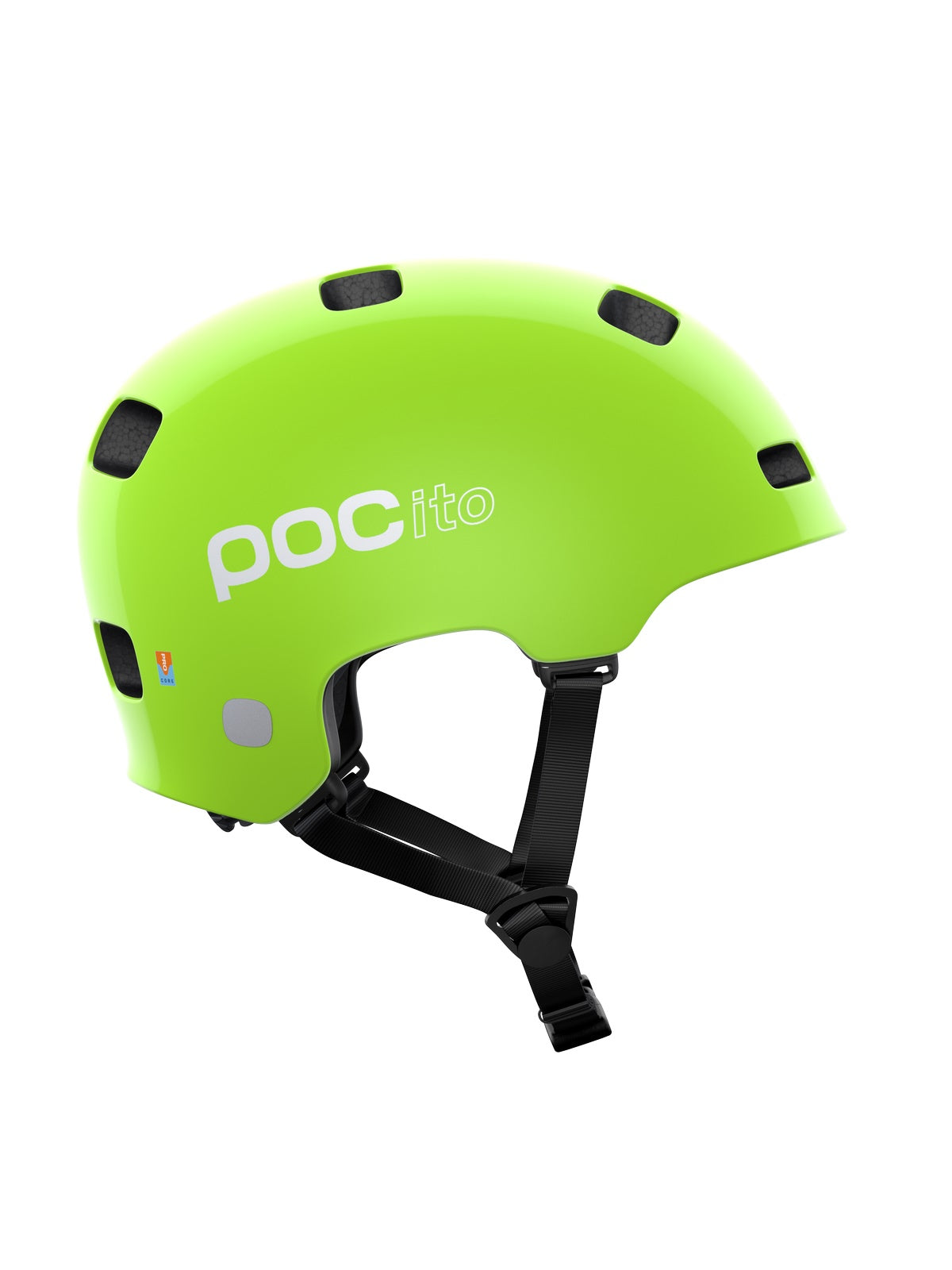 Kask rowerowy juniorski POCITO CRANE MIPS - zielony - Adventure Sports