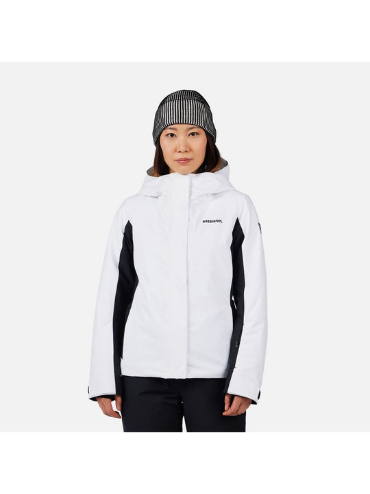 Kurtka narciarska damska ROSSIGNOL W VELIKA INSULATED JKT biała
