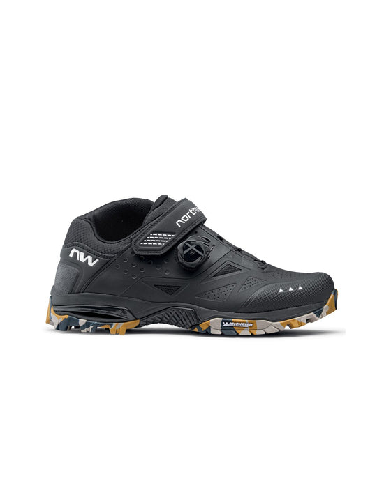 Buty rowerowe NORTHWAVE ENDURO MID 2 - czarny/brązowy - Adventure Sports
