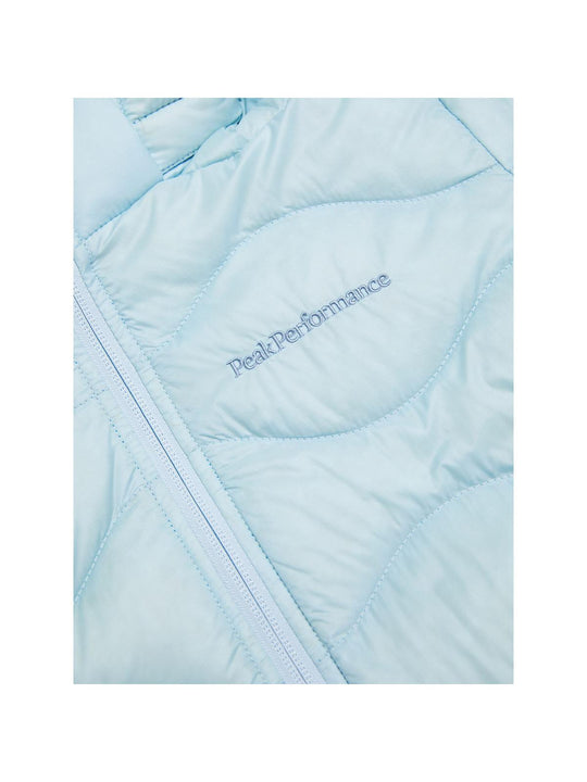 Kurtka puchowa dziecięca PEAK PERFORMANCE Helium Down Hood Jacket Junior niebieski - Adventure Sports
