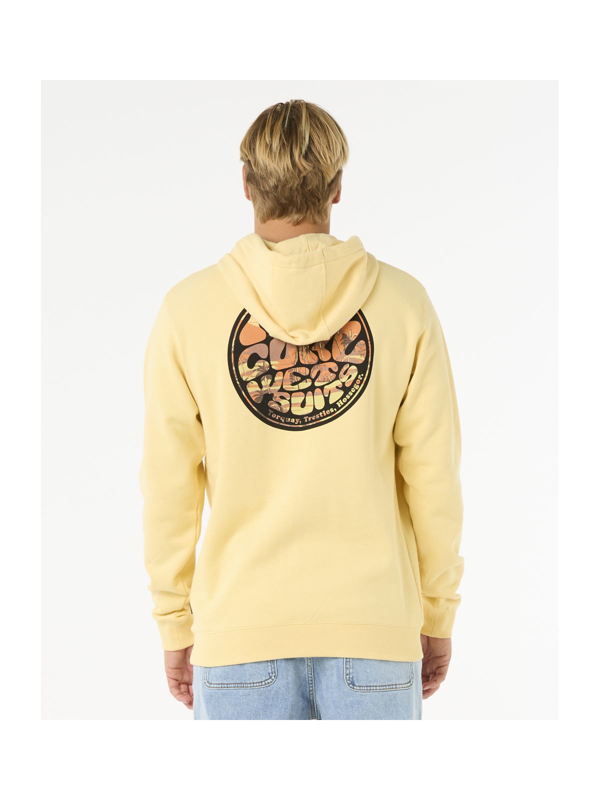 Bluza RIP CURL Wettie Passage Icon Zip Thru żółta