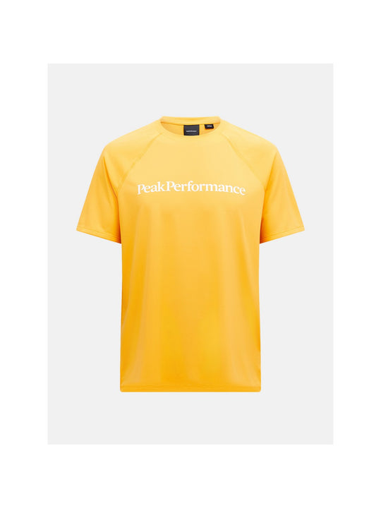 Koszulka męska PEAK PERFORMANCE Active Tee Men żółta - Adventure Sports
