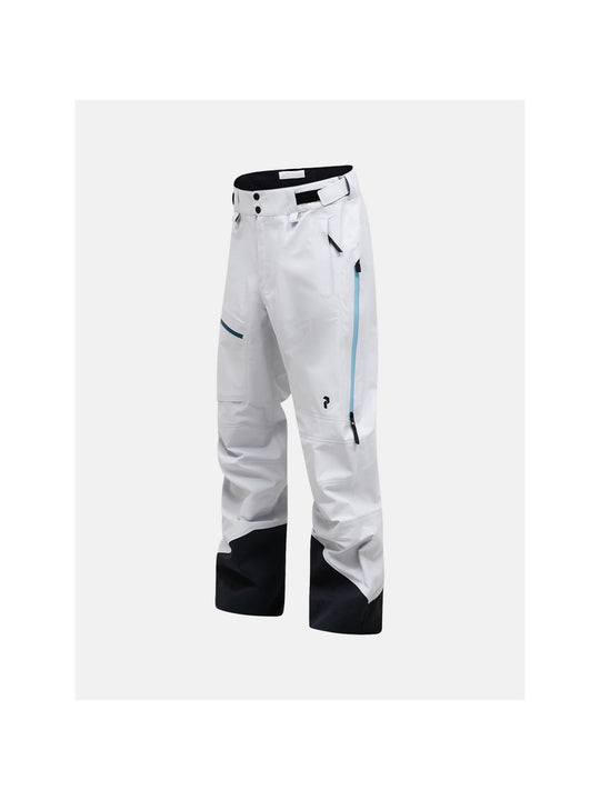 Spodnie damskie narciarskie PEAK PERFORMANCE W Alpine Gore-Tex 3L Pants biały
