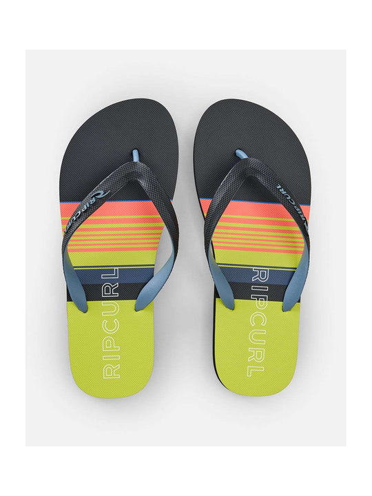 Japonki męskie RIP CURL Daybreaker Bloom Open Toe żółte
