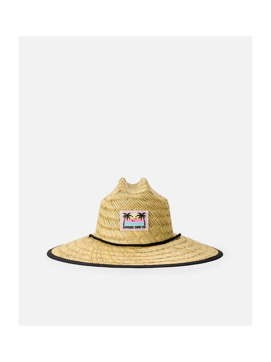 Kapelusz damski RIP CURL Mixed Straw Sun Hat beżowy
