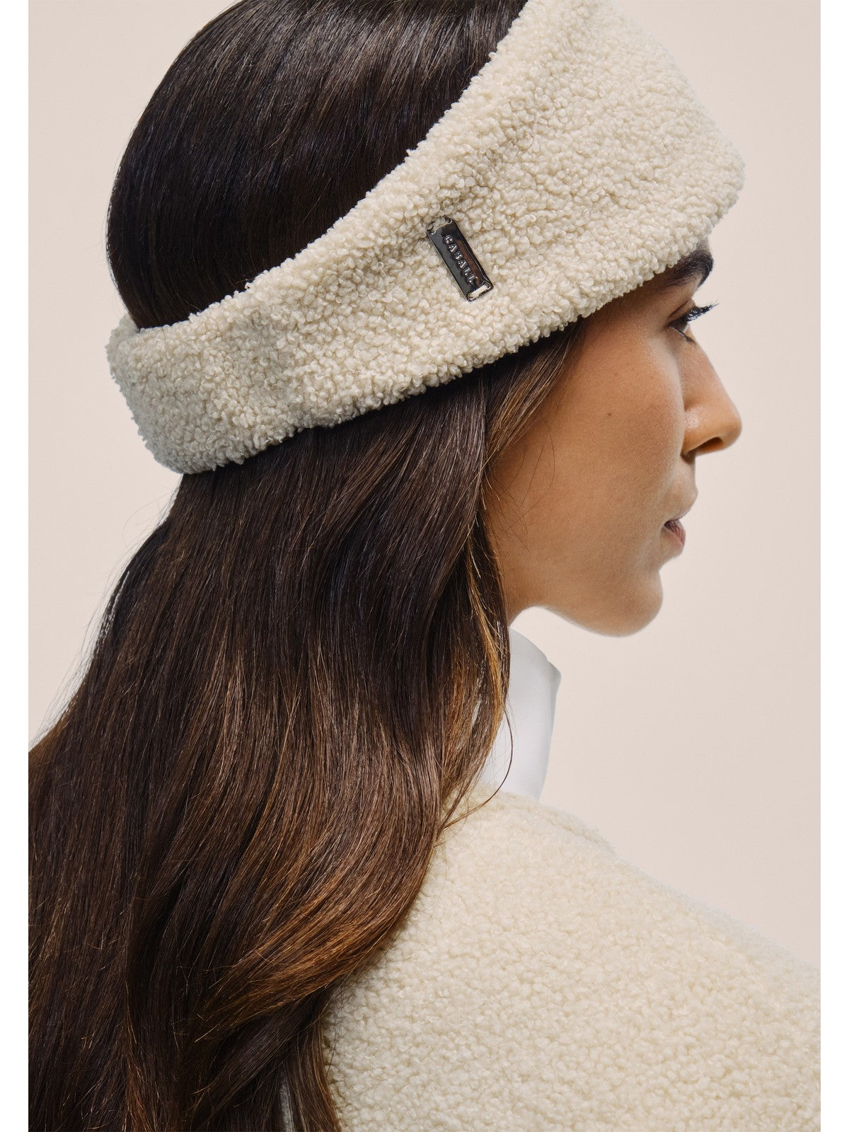 Opaska CASALL Sherpa Headband kolor beżowy