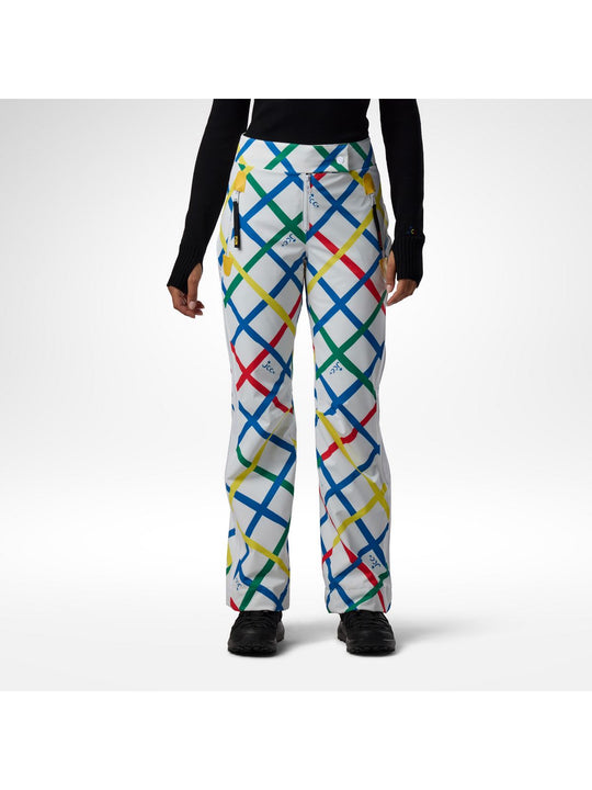 Spodnie narciarskie damskie ROSSIGNOL W Jcc Seasonal Ski Pant multikolor
